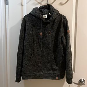 Quicksilver Charcoal Grey Men’s Hoodie